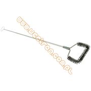 Szczotka stalowa 140x100mm długość 1000mm