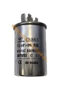 Kondensator CBB65 - 10,0  µF 450V (metalowy)