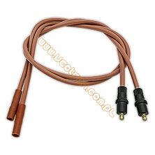 Kabel silikonowy zapłonowy ze złączem