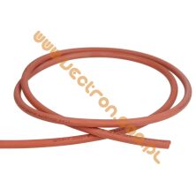 Kabel zapłonowy Ø7mm (silikonowy - czerwony)