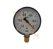 Wakuometr -1/+0 bar (glicerynowy) Ø63 1/4