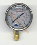 Manometr 0-25 bar (glicerynowy) Ø50 1/4"