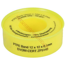 Taśma teflonowa PTFE -60 - 260 100 g/m2  12m