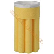 Wkład filtra oleju - pianka 50-70 μm (żółty)