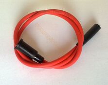 Kabel zapłonowy silikonowy Ø4 - 4,0mm x 4,0mm długość 0,5m