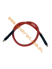 Kabel zapłonowy fi7-500mm zacisk 4,0x4,0 silikon