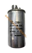 Kondensator CBB65 - 20,0  µF 450V (metalowy)