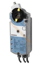 Siemens GBB166.1E Siłownik obrotowy bez sprężyny powrotnej, 25 [Nm], 0..10 [V], 24 [V] AC, 150 [s], 2 styki pomocnicze