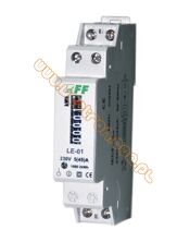 Jednofazowy wskaźnik zużycia energii