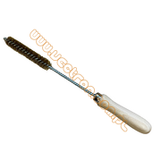 Szczotka mosiężna Ø 20 mm – L. 180 mm