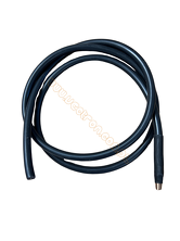 Kabel zapłonowy fi7 - 1m zacisk 4,0mm silikon czarny