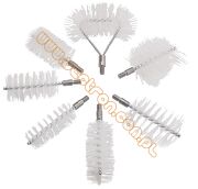 Zestaw szczotek - 7 sztuk (plastik)