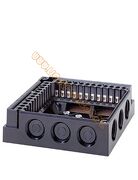 Siemens AGM17 - Podstawa montażowa do sterowników palników gazowych LGK.., gwinty dławików PG11