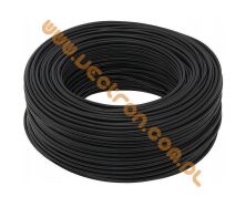 Kabel zapłonowy Ø7mm (silikonowy - czarny)