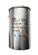 Kondensator CBB65 - 35,0  µF 450V (metalowy)