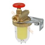 Oventrop filtr jednodrogowy GZ3/8"xGW3/8" z zaworem