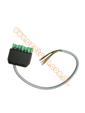 Giersch - gniazdo 7 polowe z kablem 480mm (zielone)